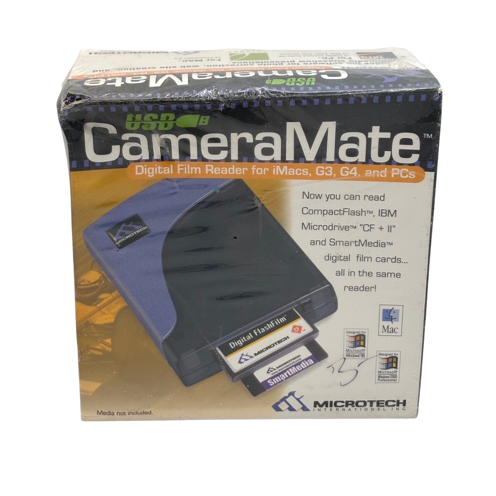 Camera Mate USB Digital Film Reader CF SmartMedia IBM Microdrive DPCM-USB